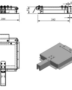 Overflow Switch chain conveyor SR60-120 M&M